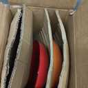 vancasso Bonita Pasta Bowls Set of 3, 38 oz Shallow Ceramic Bowls for Pasta, Salad, Soup & More - Microwave, Dishwasher & Oven Safe - Assorted Colors