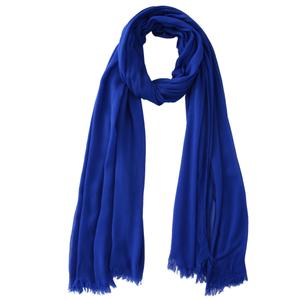 THEHAOTAO Women's Cotton Blend Scarves Light Soft Solid Long Scarf Gauze Wrap Shawl 8027 (Red)
