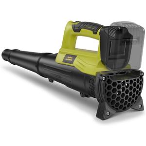 Leaf Blower for Dewalt 20V Battery, 450CFM Electric with 130MPH,Copper Motor, Cordless Handheld for Lawn Care, Yard (Battery Not Included) (Green)