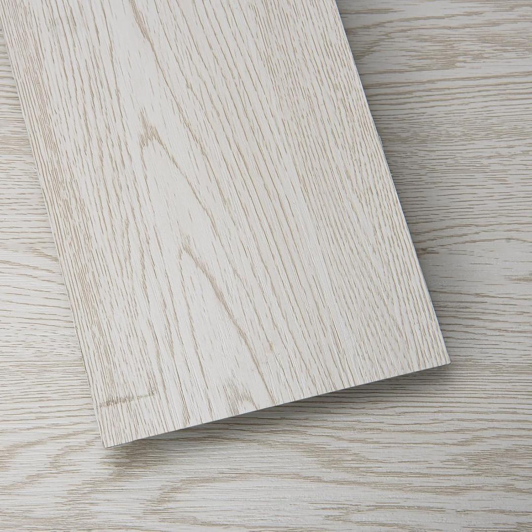 Art3d 36-Pack Peel and Stick Vinyl Plank Flooring Tile, 54 Sq. Ft Self-Adhesive Floor Tiles with Natural Wood Texture for Living Room Bedroom RV, White Oak