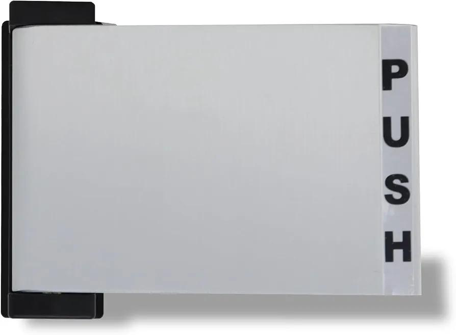 Summit DOORWARE Push Paddle Handle for Adams Rite Storefront Doors | High Grade Replacement Part for Adams Rite 4590 | Aluminum Finish - Right Handed