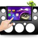 Android 13 Car RadioQualcomm 8 Core 4+64G 5G WiFi for Toyota FJ Cruiser 2006-2022, 9'' Touch Screen Car Stereo with Wireless Carplay Android Auto, GPS/DSP/BT/SWC/Mic/OTA, Backup Cam