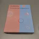 deweisn Folding Travel Mirror Lighted Makeup Mirror with 72 LEDs 3 Colors Light Modes, USB Rechargable, Portable, Ultra Thin, CompactVanity Mirror with Touch Screen Dimming for Cosmetic (Green)