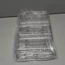 LARGER Compartment - Stackable Water Bottle Organizer Holder - for Stanley & Others' Large Tumbler - Clear Wine Rack, Cup Bottle Holder for Cabinet Home Countertop Fridge Pantry Shelf, 3 Tier Hold 9