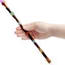 Rich Boxer Fine Handcrafted Purple White Crystal and Amethyst Gemstone Magic Wand for Witches and Wizards