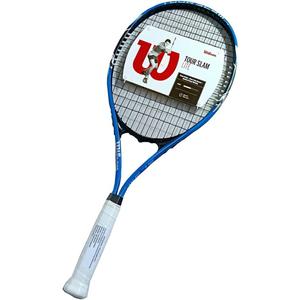WILSON Tour Slam Adult Recreational Tennis Rackets (Grip Size 2 - 4 1/4", Blue/Black) WILSON Tour Slam Adult Recreational Tennis Rackets (Grip Size 2 - 4 1/4", Blue/Black)