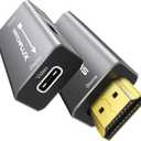 HDMI to USB C Adapter | 4K@60Hz HDMI Source to USB-C Display Converter for XR/AR Glasses(XREAL One,Air 2 Pro,VITURE Pro,RayNeo Air 2s,Rokid),Portable Monitors,Laptop,Switch,PS5/4,Xbox