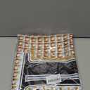 AWAYTR 35” Alphabet Head Scarf for Women Like Silk Scarf for Hair Scarves Hair Bandana For Women Headscarf Hair Wrap Scarfs Neck (J) Pack Of 2