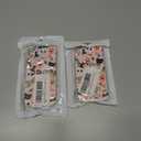 2 x WidofvSpky Trippy Hippie Halloween Phone Case Pumpkin Autumn Fall Cover for iPhone 13, Cute Cats Stars floral Plants Pattern for Girls Boys and Women,Trendy TPU Bumper Case for iPhone 13