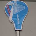 Kids Tennis Racket for Boys & Girls Aged 2-12 - Multi-Color & Style Youth Tennis Racket for Beginner, Includes 420D Nylon Shoulder Strap Bag (Yellow)