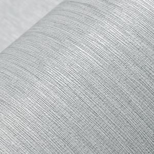 Haimin Grasscloth Wallpaper Peel and Stick 20.9in X 393in Fabric Contact Paper Wall Paper Textured Wallpaper Vertical Stripes Look Self-Adhesive Thick Vinyl Embossed (Gray)