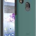TUDIA Merge [Military Grade] Designed for ZTE Blade A3Prime / ZTE Blade A3Y Case - [Does NOT FIT GABB Phone 4] Shockproof Rugged Slim Dual Layer Heavy Duty Cases for Z5157V - Hunter Green