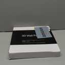 Art3dwallpanels 33 Pack 3D Wall Panel Diamond for Interior Wall Dcor, PVC Flower Textured Wall Panels for Living Room Lobby Bedroom Hotel Office, White, 12''x12'' Cover 32.Sq.Ft.