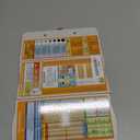 Cooperwin Clipboards Nursing Clipboard Trifold Foldable, 3 Layers Aluminum Nurse Clipboards with Nursing Edition Cheat Sheets Folding Pocket Size for Students, Nurses and Doctors (Light G)