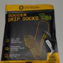 LUX Anti Slip Soccer Knee Socks,Non Slip Football/Basketball/Hockey Sports Grip Socks