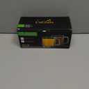 CNGLASS 10oz Glass Coffee Mugs,Double Wall Insulated Glass Mugs with Handle,Clear Espresso Mug for Latte,Cappuccino,Tea Bag,Set of 2