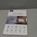 [2-PACK] Tempered Glass Screen Protector for Garmin Dezl OTR1000, OTR1010, OTR1020 10 Inch Touchscreen Anti Finger Print (HD Clear)