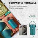 OUEST Portable Mini Clothes Dryer for Apartment, RV,Travel Compact Dryer, Sturdy, Easy to use, for Light Clothing Underwear, Baby Clothes-Green