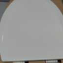 Bemis 1500EC Durable Wood Toilet Seat with Easy Clean Hinges, Made in USA, Elongated, Biscuit