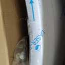 BHTOP Stainless Steel Quarter Fenders for Semi Truck, 24" x 24", Tube Bracket and Mounting Hardware Included, Right Left, Quarter Fender Kit Set