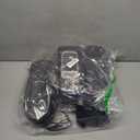 Under Desk Elliptical Machine for Seniors  Compact, Quiet & Portable Mini Leg Pedal Exerciser with Adjustable Speed and LED Display for Home and Office Workouts (Black)