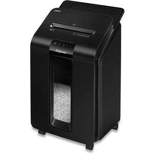 Fellowes AutoMax Micro-Cut 100M Commercial Office Auto Feed 2-in-1 Paper Shredder with 100-Sheet Capacity, Black