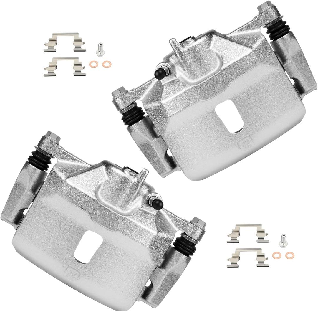 cciyu 19B1832 19B1833 Front Left & Right Brake Calipers With Bracket For Acura For EL 1997-2000,For Honda For Civic 1996-2011,For Honda For Insight 2010-2014