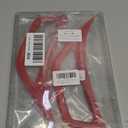 Fit for Jeep Wrangler JL JT 2018+ Side Air Conditioning Vent Outlet Decoration Trim Air Vent Outlet Cover Trim for Jeep Wrangler Accessories, ABS, 2 Pcs, Red (Red)