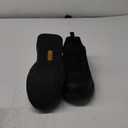 NORTIV 8 Steel Toe Shoes for Men Slip Resistant Comfortable Work Shoes (Black)