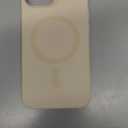 ESR for iPhone 15 Case with MagSafe, Supports Magnetic Charging, Slim Liquid Silicone Case, Shock Absorbing, Screen and Camera Protection, Cloud Series, Light Tan