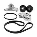 Serpentine Belt Kit Assembly Fit for Mercedes Sprinter 2500 | Fit for Dodge Sprinter 2500, Fit for Freightliner Sprinter 2500 3500 2007-2018 V6 3.0L, 6PK691, 6422000070