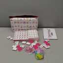 160 Acrylic American Mahjong Game Set with Carrying Bag and Accessories, 1.41 Mahjong Tile Set