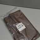 Fox Valley Traders Faux Leather Arm Rest Covers, Set of 2 (Brown)