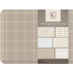Anti Fatigue Mat by Laurel Lane Co.  Designer Anti Fatigue Mats for Kitchen Floor, Kitchen Mats for Floor, Desk Mat  Cushioned 0.75" Thick  Stain Resistant  Non-Skid Bottom  20" x 39"
