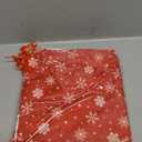 XPCARE 4P Christmas Gift Bags, 2016 inch Christmas Drawstring Gift Bags Xmas Polyester Bag Reusable Polyester Fabric Sacks for Event Xmas Party Supplies Favors