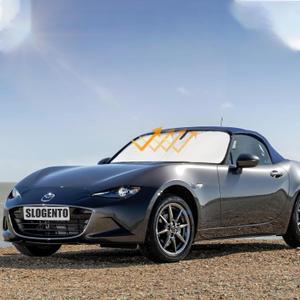 Sun Shade for Miata MX-5 Windshield Sunshade Front Window Shield Custom Fit Mazda Miata MX-5 Miata Coupe 2025 2024 2023 2022 2021-2016 Rf Grand Touring Accessories Sun Visor Protector Block UV Ray Sun Shade for Miata MX-5 Windshield Sunshade Front Window Shield Custom Fit Mazda Miata MX-5 Miata Coupe 2025 2024 2023 2022 2021-2016 Rf Grand Touring Accessories Sun Visor Protector Block UV Ray