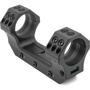 One-Piece Scope Mount with Bubble Level for Picatinny Rail Fits 1 inch 30mm 34mm Diameter Riflescopes