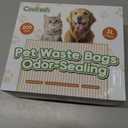 200 Counts Odor Sealing Dog Poop Bags With Handles for Large Dogs
