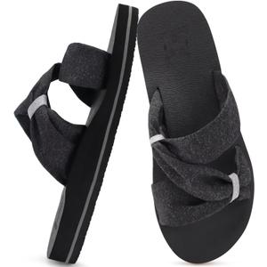 KuaiLu Womens Sandals Black Size 8.5