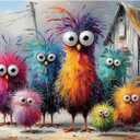 Puzzles for Adults 500 Pieces, Chicken Jigsaw Puzzles - Beach Chicken Coop, Impossible Beach Puzzles for Seniors Family, 20.47x14.96 inches, 1:1 Poster, Letter on The Back