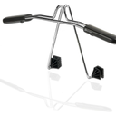 Zento Deals Chrome Car Seat Coat Rack Hanger  11in to fit onto Most headrests (Silver 1)