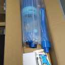 Pool Vacuum for Above Ground Pool, 1427 GPH Powerful Stable Suction, Telescopic Pole up to 90.7", 1H Runtime, Cordless Pool Vacuum for Inground Pools, Extra-Large Filter, Ideal for Leaves/Sand/Debris