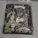 Horaldaily Spring Tablecloth 60140 Inch Rectangular, Black Wild Flower Daisy Washable Seasonal Table Cover for Party Picnic Dinner Decor