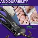 Ultra Wide Jaw Opening Nail Clippers Set, Toenail Clippers for Thick Nails, Heavy Duty Nail Cutter, Stainless Steel Toe Nail Clippers for Seniors, Men & Women Manicure,Pedicure,Big(Black)