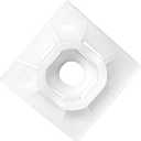 Gardner Bender 45-MB Cable Tie Mounting Base, 1 Inch. x 1 Inch., Wire / Cord Management Industrial and Household Use, 5 Pk., Natural 4 Pack