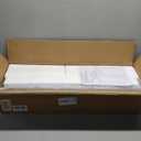 Kitchen Island Lighting with Clear Glass 4-Light Dining Room Light Fixtures Industrial Chandeliers Black Hanging Light for Kitchen Pool Table Lights Height Adjustable, 31.1 Inch Length