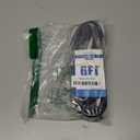 DEWENWILS 2 Pack 6FT Extension Cord Waterproof, Heavy Duty 16 AWG SJTW, NEMA 5-15P to 5-15R, 3 Prong Grounded Plug for Indoor, ETL Listed, Black