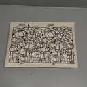 Corduroy Tote Bag for Women - Reusable Totes with Pocket & Buckle Cute Aesthetic Shoulder Bag for Work Travel