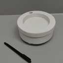 Honeydak Wooden Cup Holder with Marker Slot Cup Dispenser Party Round Organizer for Party Decoration Bathroom Kitchen Showers Picnic Housewarming Couples Gift Social Gathering(Classic Style)