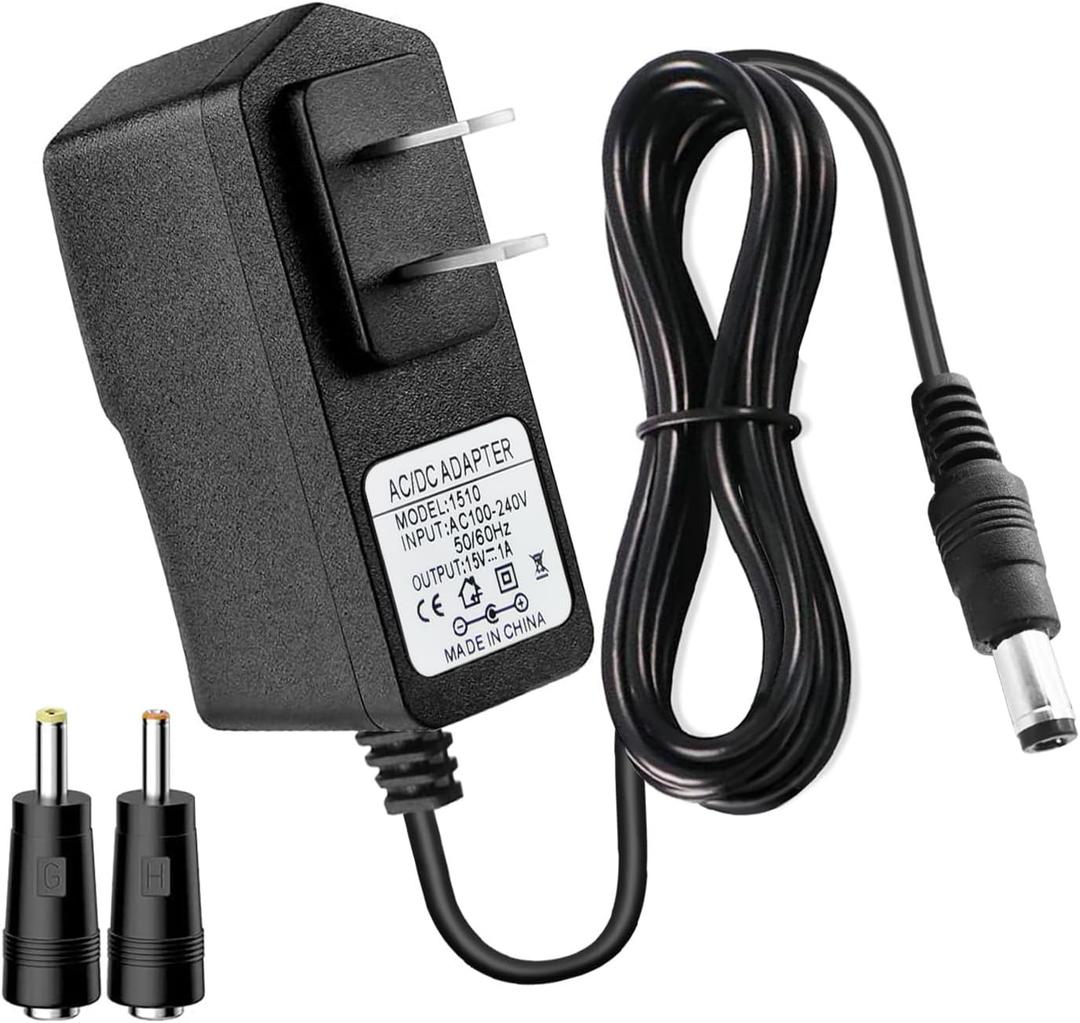 Litter Robot Power Cord Compatible with Litter Robot 2 3, 4 Open Air Self Cleaning Cat Litter Box,Litter Robot Power Supply Replacement Self-Cleaning Cat Litter Boxes,15V dc Adapter Universal- 6.6FT